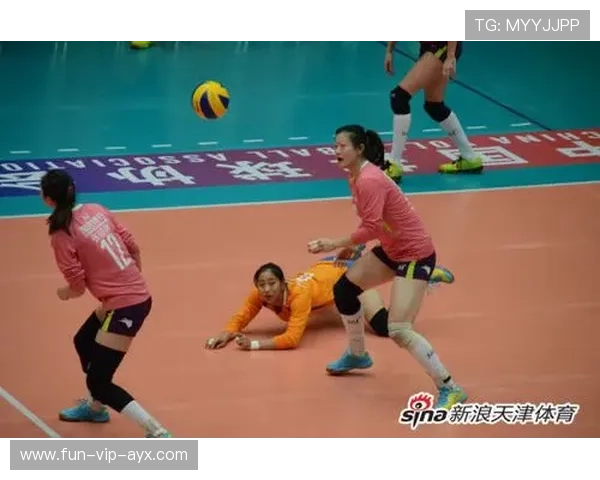 天津女排王倩扣球连中,助队获胜 天津女排王倩扣球连中,助队获胜